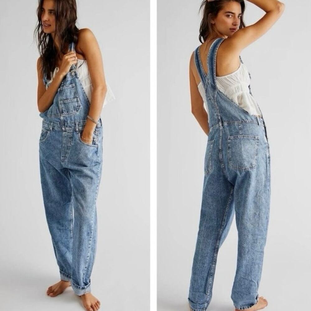 Free People ziggy overalls